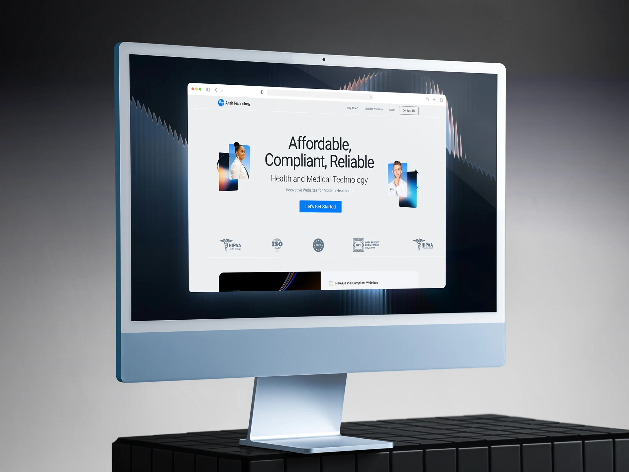 Altair Technology — Website · Design & development