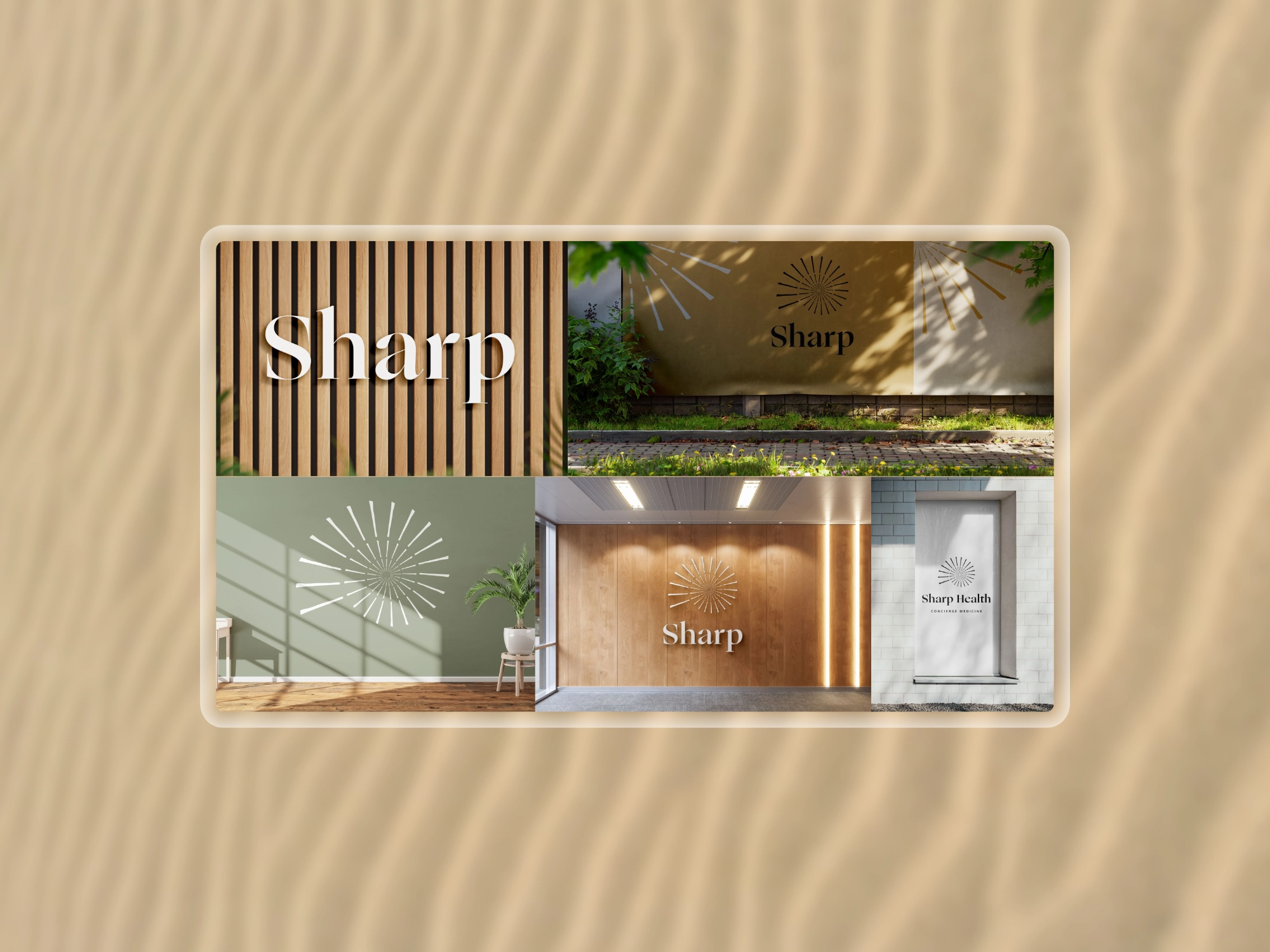 Sharp logo color variation 2